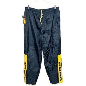 NWT Koho Black Gold Water Repel Lined Rink Pant K3520 Mens XL